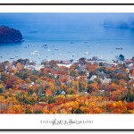 Bar Harbor from Cadillac Mountain, Acadia National Park