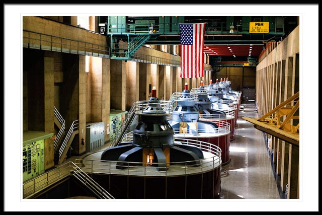 Hoover Dam Generator Room Hoover Dam Generator Room