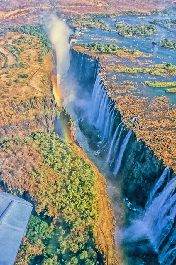 Victoria Falls from the air Victoria Falls from the air