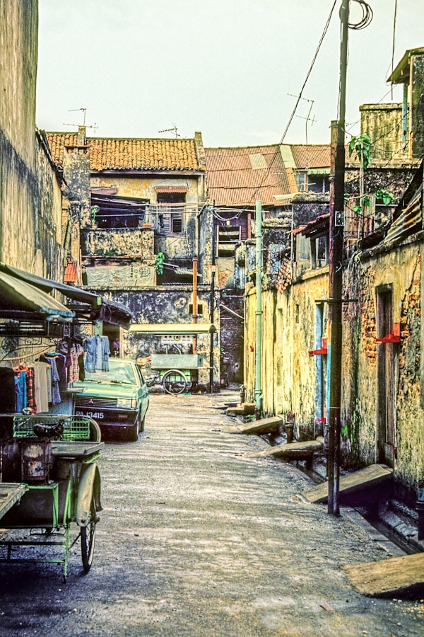 Georgetown Alley An alley in Georgetown, Penang, Malaysia.