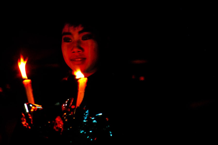 Daily Photo Girl with Candles Richard Davis Photography