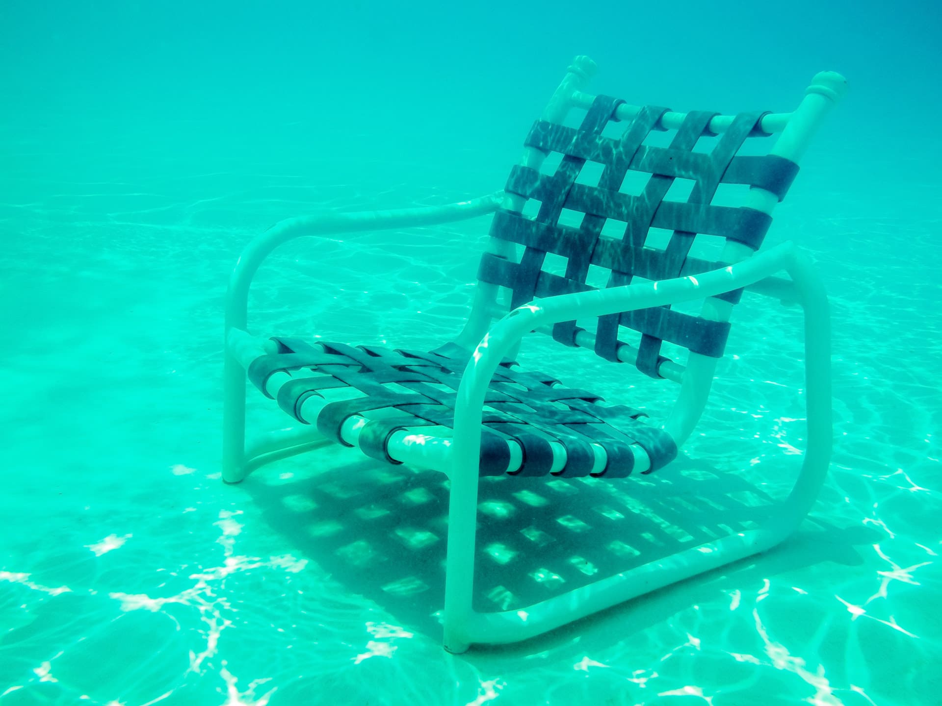 pvc pipe pool chair